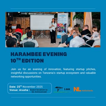 Cover Image for HARAMBEE START-UP EVENING 10TH EDITION
