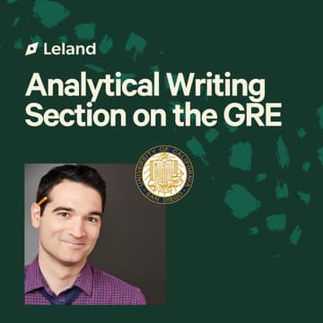 Cover Image for Analytical Writing Section on the GRE