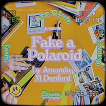 Cover Image for Fake a Polaroid — Instant-Film Collages 📸✨