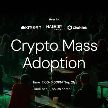 Cover Image for Crypto Mass Adoption Summit // HashKey Group, Kraken, Chainlink