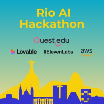 Cover Image for Rio AI Hackathon - Quest Edu, Lovable, ElevenLabs & AWS