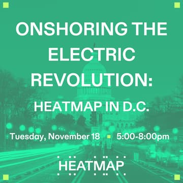Cover Image for Onshoring the Electric Revolution: Heatmap in D.C.