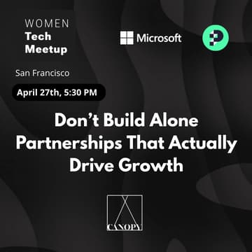 Cover Image for Women Tech Meetup: Don't Build Alone