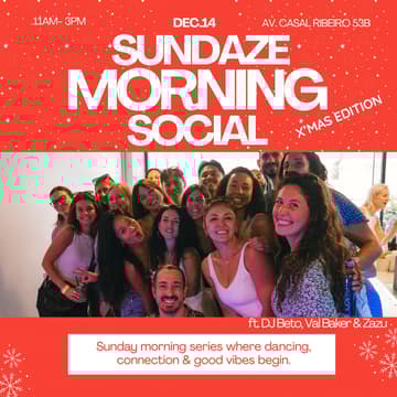 Cover Image for Sundaze Morning Social: End of the year party - Christmas edition