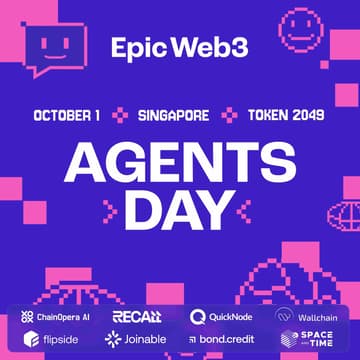 Cover Image for Agents Day | Token2049 | Singapore 🇸🇬
