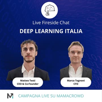 Cover Image for Diventa Socio di Deep Learning Italia | Live Chat con Matteo Testi & Marco Tognoni
