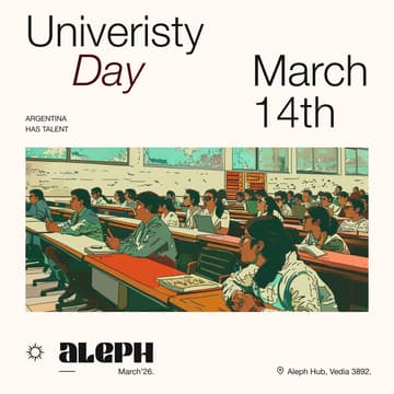 Cover Image for University Day - Aleph March '26