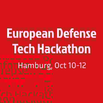 Cover Image for European Defense Tech Hackathon – Hamburg
