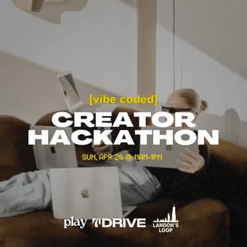 Cover Image for [vibe coded] chicago creator hackathon