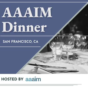 Cover Image for AAAIM Dinner
