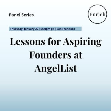 Cover Image for Lessons for Aspiring Founders at AngelList
