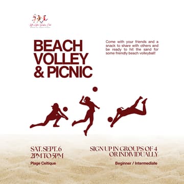 Cover Image for BEACH VOLLEY & PICNIC