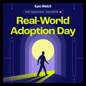 Cover Image for Real-World Adoption Day | Token2049 Singapore 🇸🇬