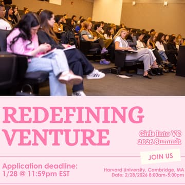 Cover Image for Girls Into VC 2026 Summit