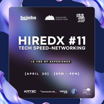 Cover Image for HiredX #11 - Tech Speed Networking (Candidates)