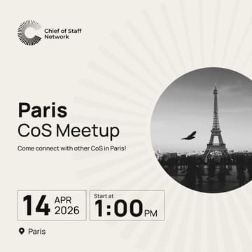 Cover Image for Paris CoS Meetup (Apr 14)