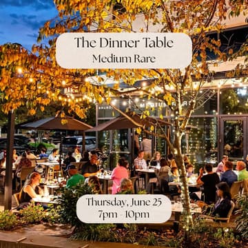 Cover Image for The Dinner Table at Medium Rare (Cleveland Park)