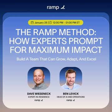 Cover Image for The Ramp Method: How Experts Prompt for Maximum Impact