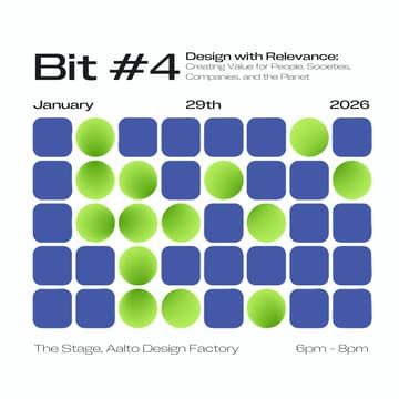 Cover Image for DASH Bit #4 - Design with Relevance: Creating Value for People, Societies, Companies, and the Planet