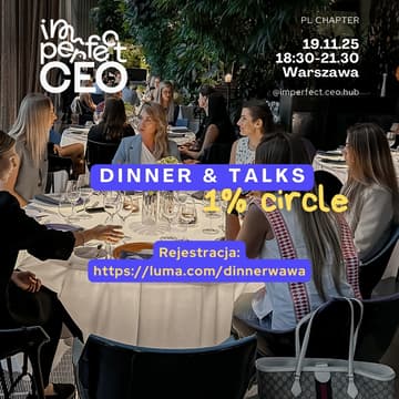 Cover Image for Imperfect CEO Dinner | Warsaw