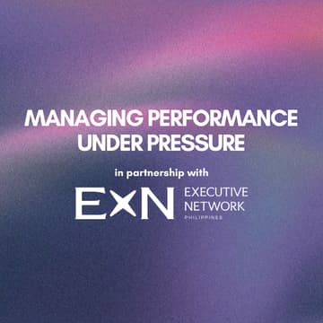 Cover Image for Speaker Series: Managing Performance Under Pressure