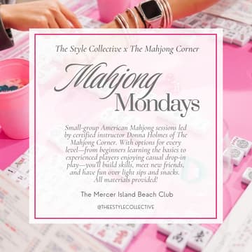 Cover Image for Mahjong Mondays with The Style Collective - 103