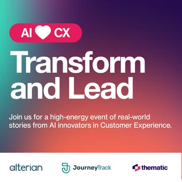 Cover Image for AI ❤️ CX: Transform and Lead