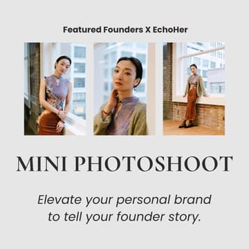 Cover Image for Elevate Your Pitch: Personal Brand Photoshoots for Women Founders
