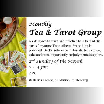 Cover Image for Monthly Tea & Tarot Group