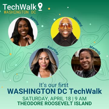 Cover Image for TechWalk | Washington DC, 4/18