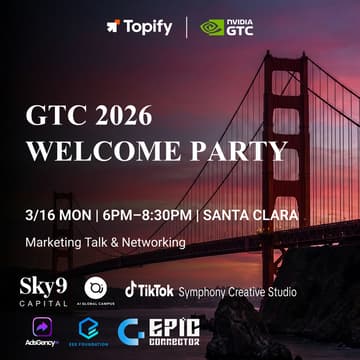 Cover Image for GTC 2026 Welcome Party