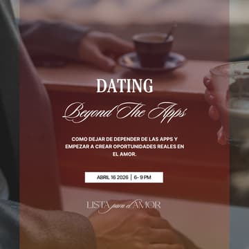 Cover Image for Dating Beyond The Apps
