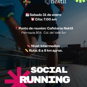 Cover Image for Social Running #3 - Nektli & Titán