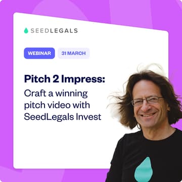 Cover Image for Pitch 2 Impress: Craft a winning pitch video with SeedLegals Invest