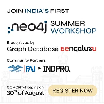 Cover Image for Neo4j Summer Workshop by Graph Database Bengaluru