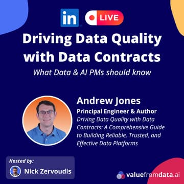 Cover Image for [Online] Driving Data Quality with Data Contracts: What Data PMs should know