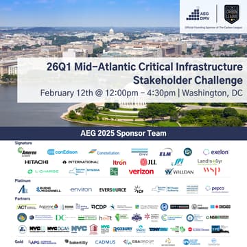 Cover Image for AEG Mid-Atlantic 26Q1 Stakeholder Challenge: Critical Infrastructure