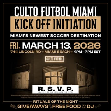 Cover Image for Culto Futbol Miami Store Launch Party