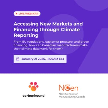 Cover Image for Accessing New Markets and Financing through Climate Reporting