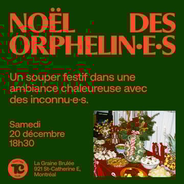 Cover Image for Noël des Orphelin·e·s – La Graine brûlée