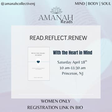 Cover Image for Amanah Reads:                                   With the Heart in Mind