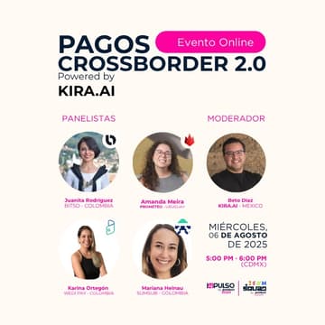 Cover Image for Pagos Crossborder 2.0 by Kira.AI