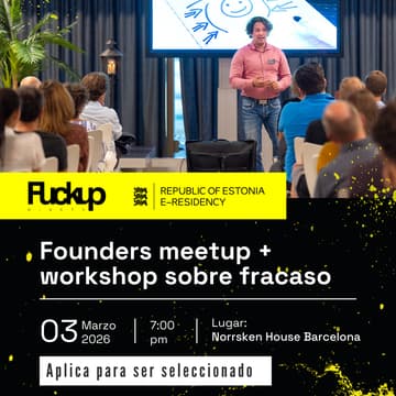 Cover Image for Fuckup Nights x e-Residency| Barcelona