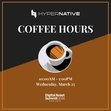 Cover Image for Hypernative Coffee Hours - Wednesday