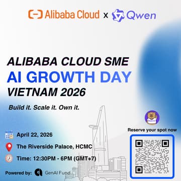 Cover Image for Alibaba Cloud SME AI Growth Day Vietnam 2026