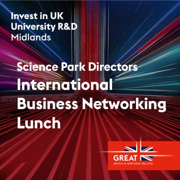 Cover Image for Meet the Science Park Directors Networking Lunch