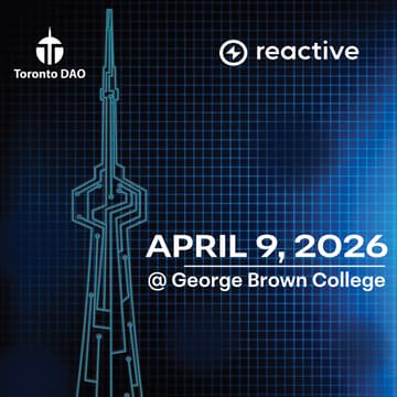 Cover Image for Reactive Network Seminar by Toronto DAO