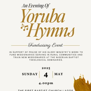 Cover Image for An Evening of Yoruba Hymns by Acts 1:8 Collective