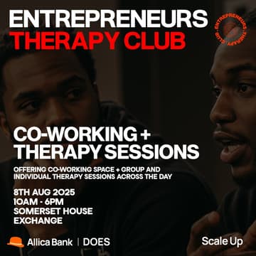 Cover Image for Scale Up: Co-working + Therapy Sessions