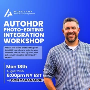 Cover Image for AutoHDR Photo Editing Integration Workshop